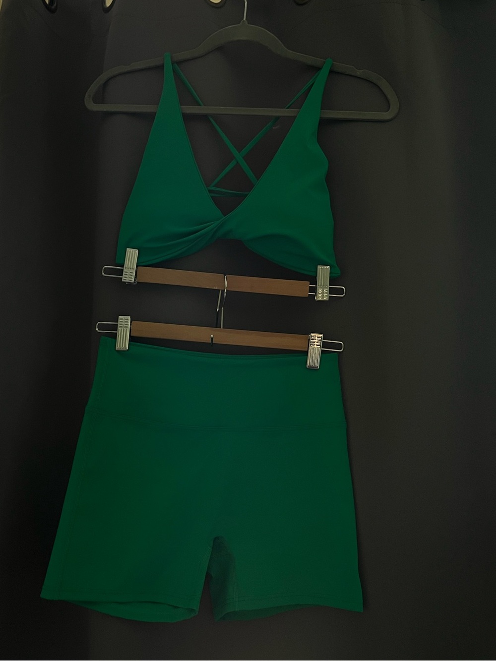 Women’s Green Active Two-Piece